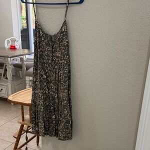 Dress Forum Pink Floral Midi Dress